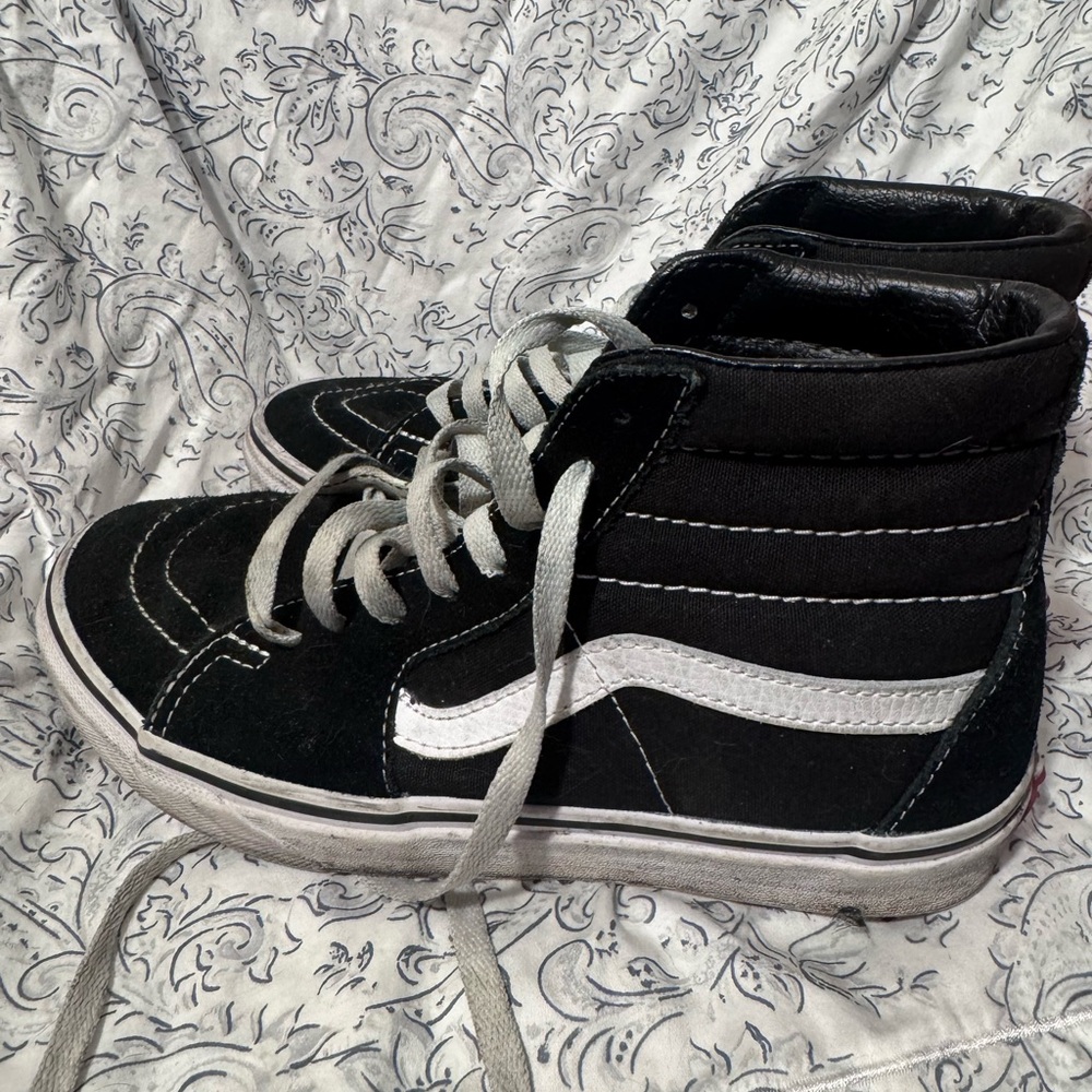 Vans Black and White Classic Sneakers
